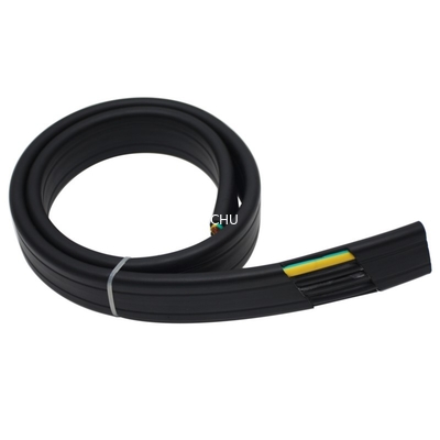 Good price Cable à roulement plat flexible pour grue ou convoyeur en veste noire ECHU câble plat YFFB 4G2.5 en ligne