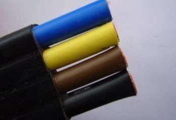 Good price Cable à roulement plat et flexible pour grue ou convoyeur en veste noire en ligne