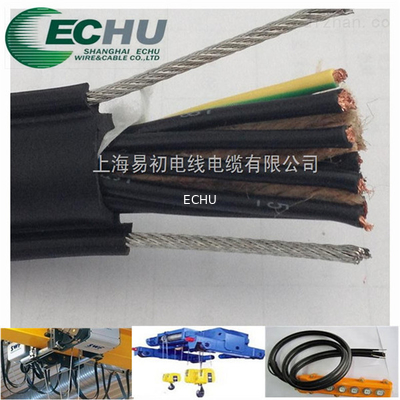 Good price ECHU câble flexible de déplacement câble suspendu câble RVV ((1G) /RVV ((1G) 10G1.5 de couleur noire en ligne