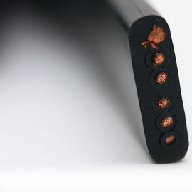 Good price Cable à roulement plat et flexible pour grue ou convoyeur à 6 cœurs en ligne