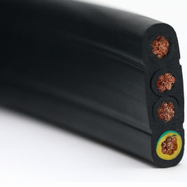 Good price Cable à roulement plat et flexible pour grue ou convoyeur en veste noire en ligne
