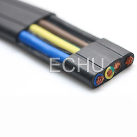 Good price Cable à roulement plat et flexible pour grue ou convoyeur à capot noir en ligne