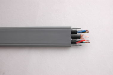 Good price Cable d'ascenseur plat et flexible avec câble de caméra de télévision en gris en ligne
