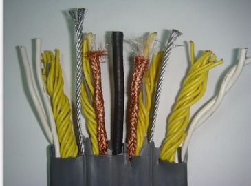 Good price Cable de voyage plat et flexible pour ascenseur avec certificat CE TVVBG avec veste spéciale en PVC en gris en ligne