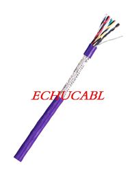 Good price ROHS PVC bouclier électrique câble multiconducteur UL2464 80°C 300V avec certificat UL en couleur violette en ligne