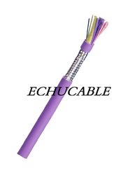 Good price ROHS PVC bouclier électrique câble multiconducteur UL2464 80°C 300V avec certificat UL en couleur violette en ligne