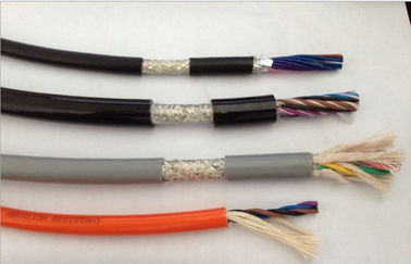 Good price Cable spécial pour les chaînes de traction TRVVP 6Cx0.14sqmm pour les machines ou les équipements qui se plient fréquemment en gris/noir/orange Couleur en ligne