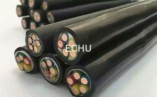 Good price ECHU 0,6/1KV câble d'alimentation souple enveloppé en PVC isolé en PVC à noyau de cuivre (YJVR) en ligne