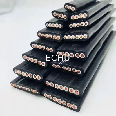 Good price Cable à roulement plat flexible pour grue ou convoyeur 4Cx16sqmm Jacket noir online